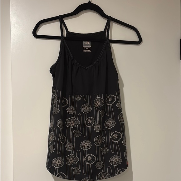 The North Face Tops - The North Face Black Floral Tank Top